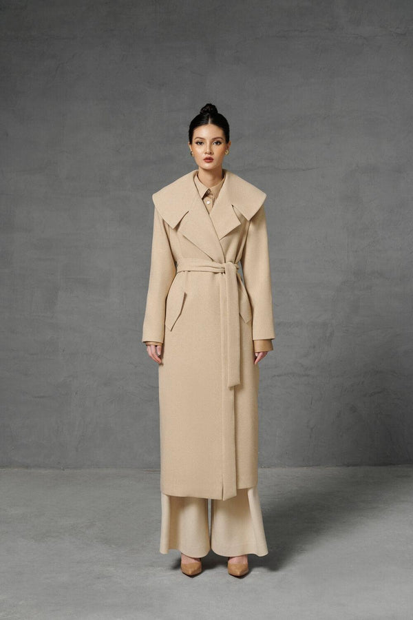 Patricia Long Sleeves Trench Coat