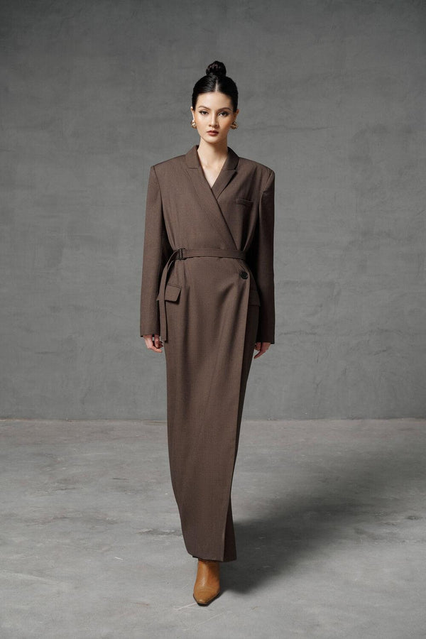 Sika Peak Lapel Trench Coat