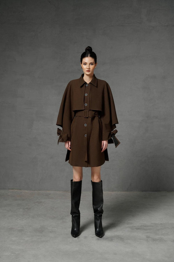 Sterling Cape Shoulder Coat