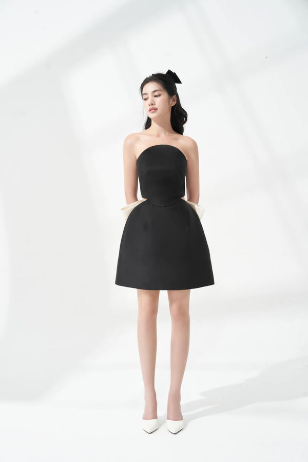 Blace Strapless Dress