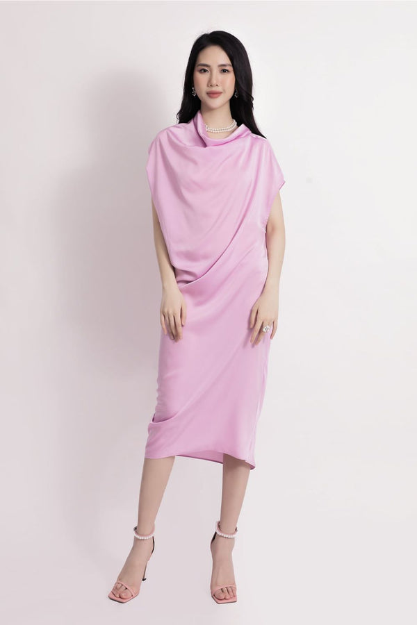 Dante Cowl Neckline Dress