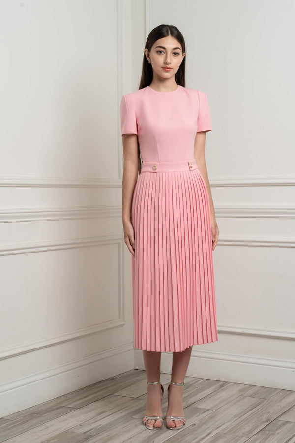 Jenna Pleated Dress