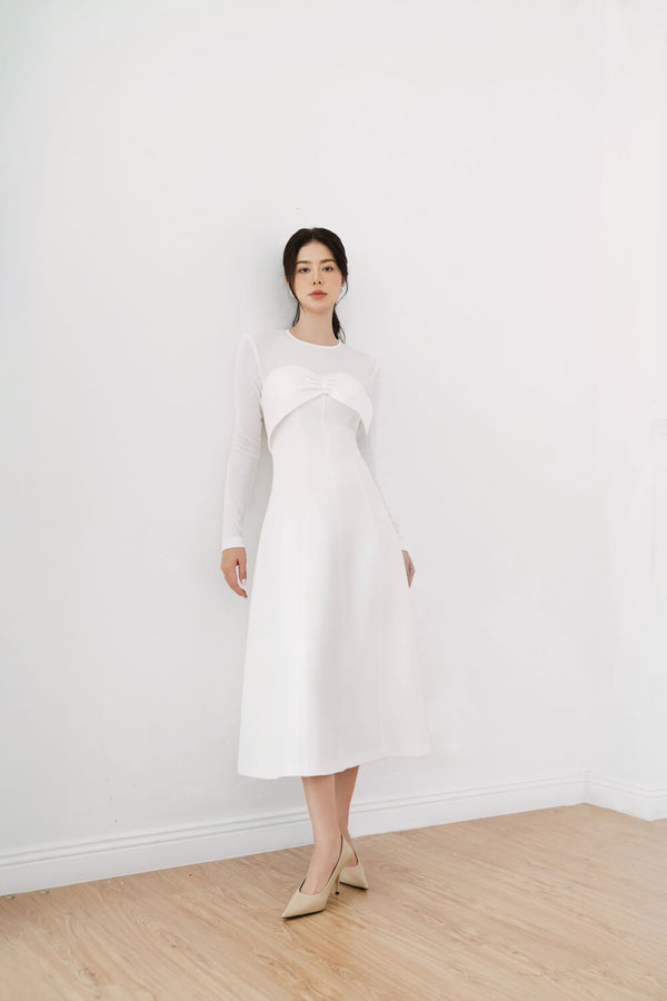 Lyra Round Neck Dress