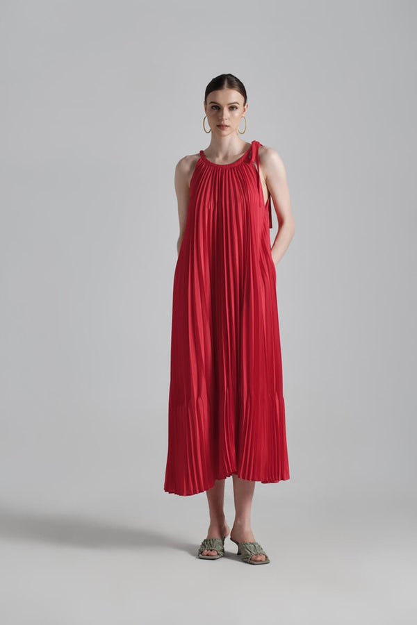 Noma Pleated Dress