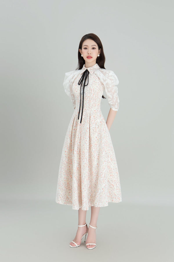 Ohara Folded Collar Dress