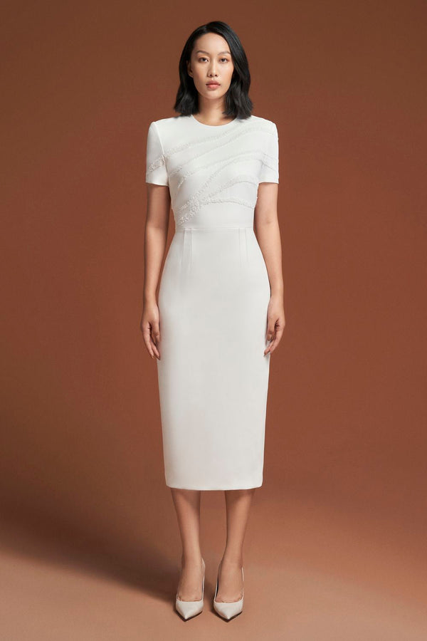 Peretti Round Neck Dress