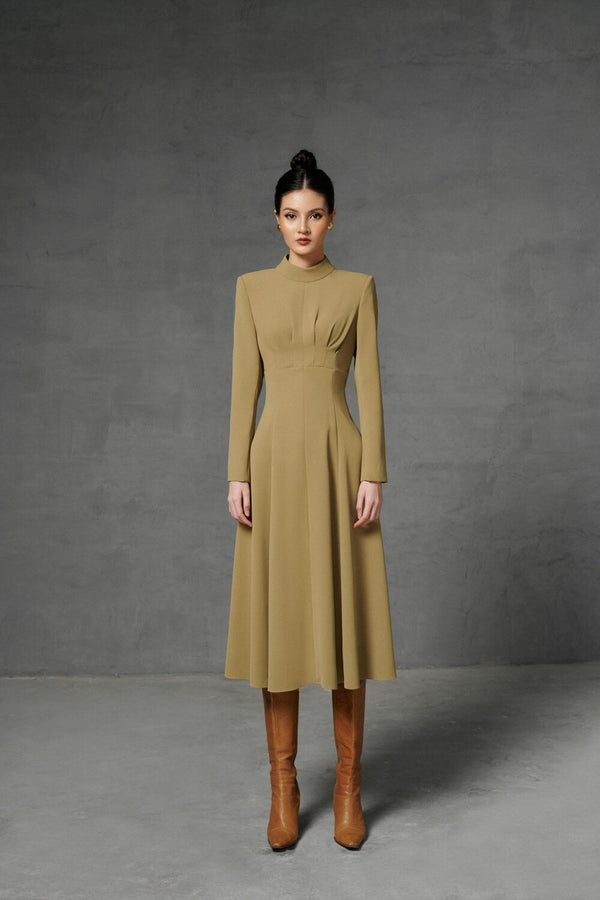 Tullia Turtle Neck Dress