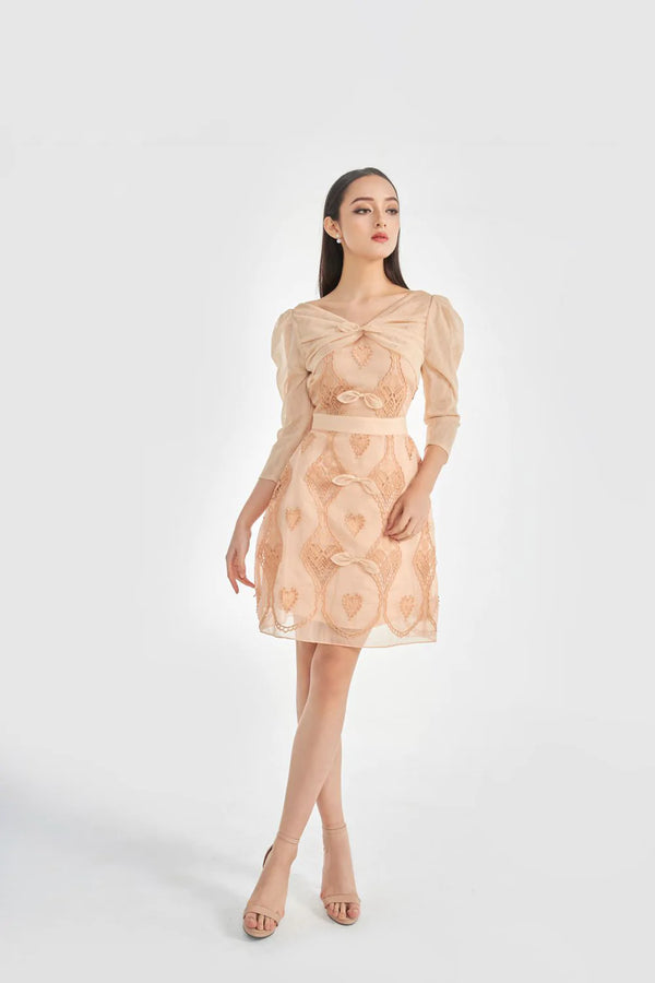 Serena Heart Lace Dress