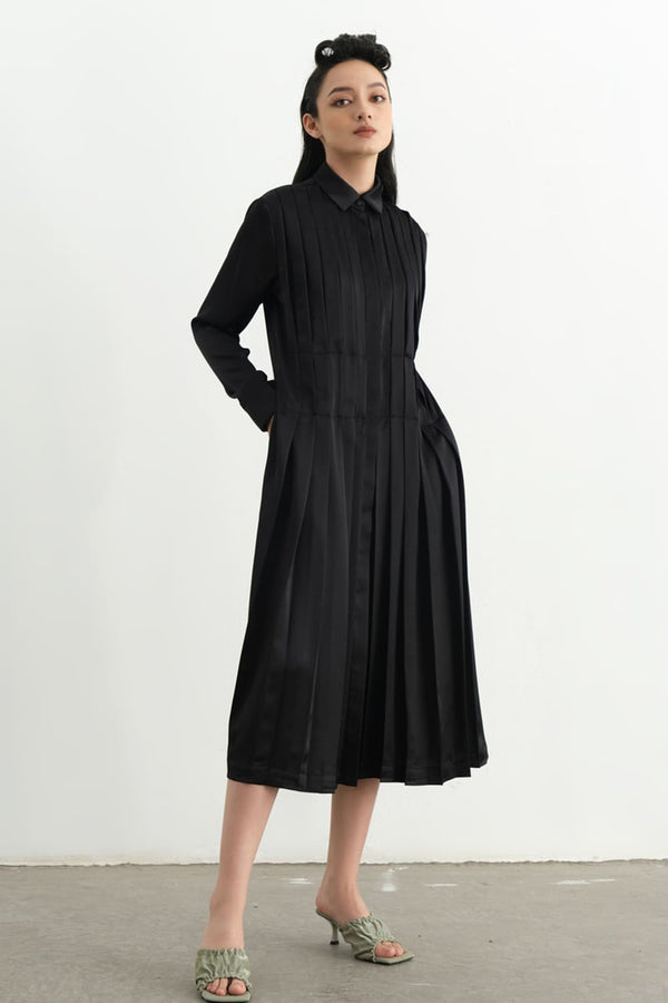 Vadim Pleated Dress