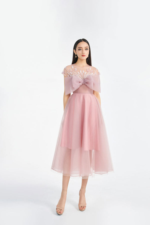 Farah Bowtie Dress