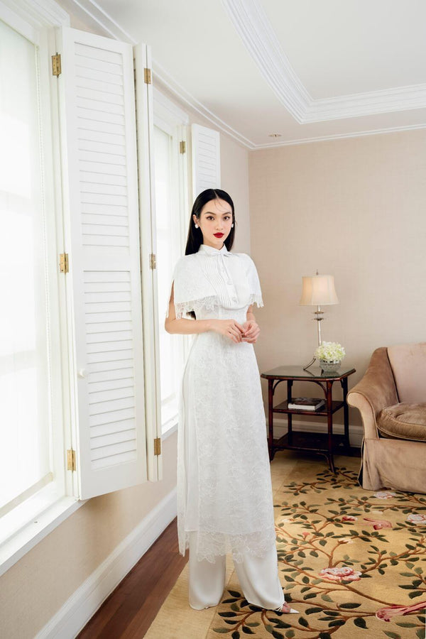 Leitch Cape Shoulder Ao Dai