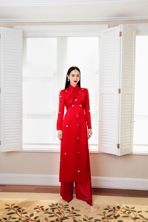 Sandra Long Sleeves Ao Dai